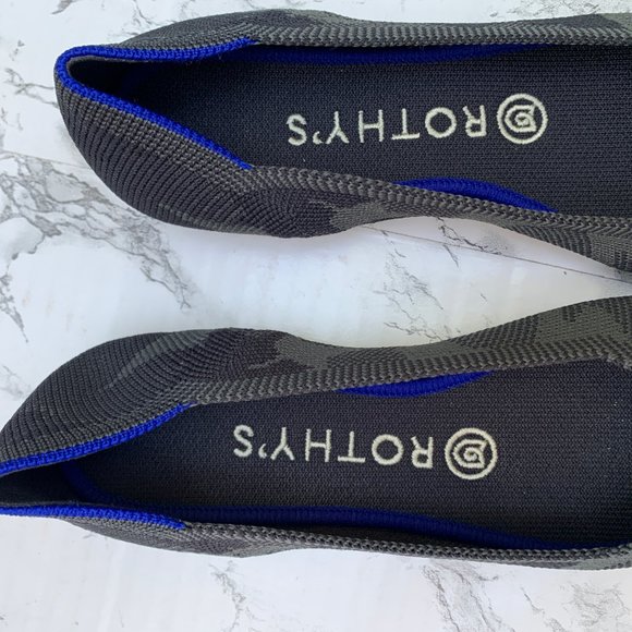 ❌SOLD❌NIB Rothys The Point in Dark Camo Retired - Picture 8 of 9